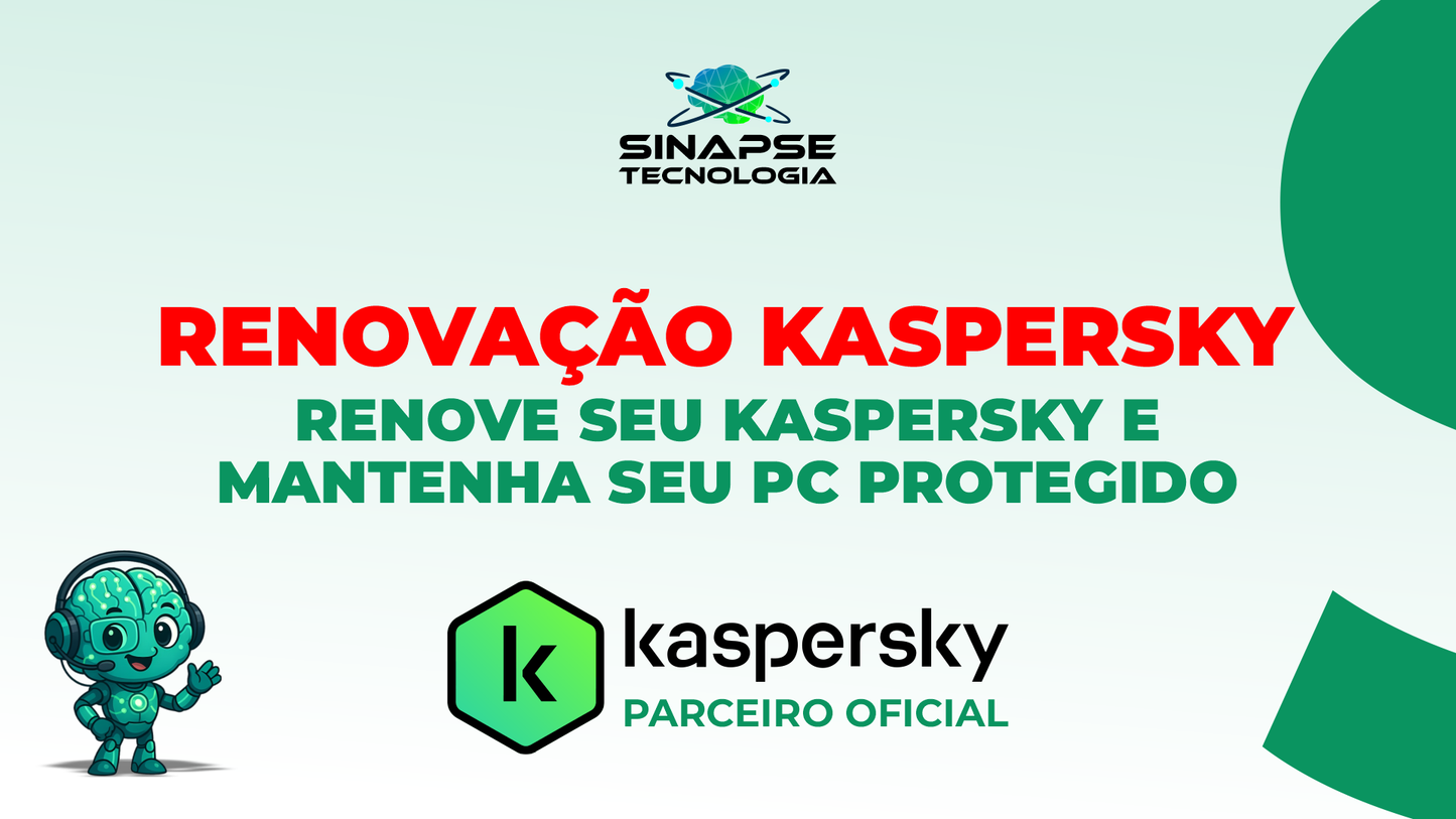 Aquisição / Renovação licença antivírus Kaspersky - 1 ano